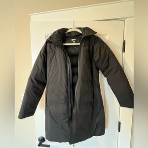 REI Co-op Stormhenge Down Hybrid Parka, Black, Women's Small